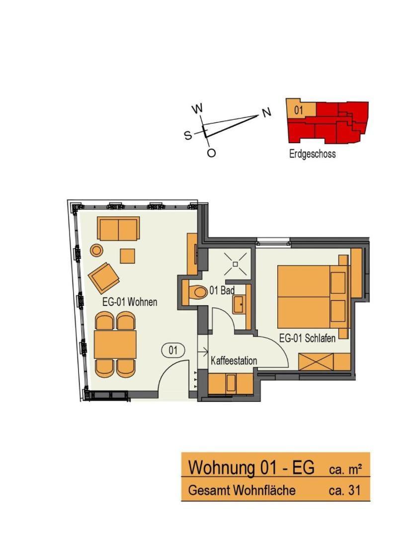 Woge2 Appartement 1 Borkum Eksteriør billede
